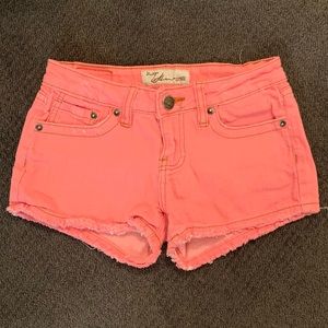 NWOT Vintage Havana Coral Jean Shorts